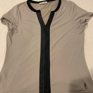 Creamer w/ faux leather